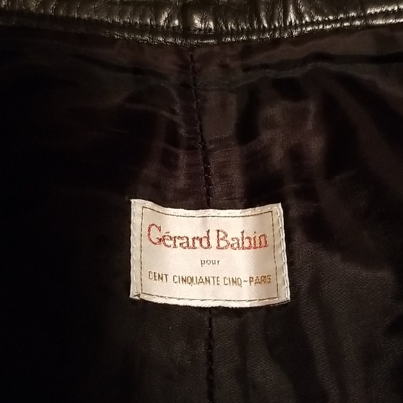 GOING OUT OF BUSINESS Rare Gerard Babin Runway Leather Pants - Picture 10 of 13